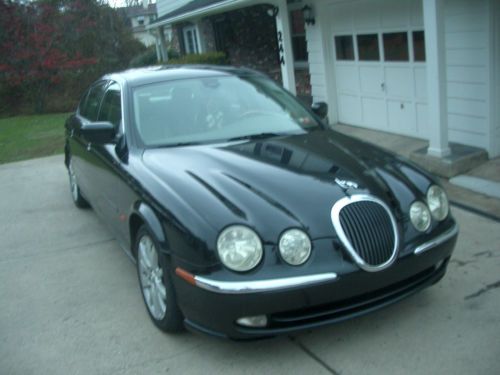 2000 jaguar s-type 3.0 l, v6, 40,000 miles, new engine, battery, &amp; transmission