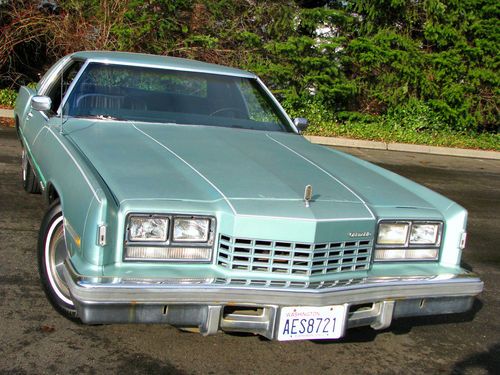 1977 olds toronado brougham - dad's low mileage survivor &amp; all original papers !