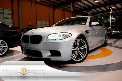 13 bmw m5 smg executive 100k-warranty 9k drive-assist nav hud vent cameras pdc