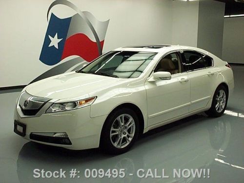 2010 acura tl heated leather sunroof xenons only 42k mi texas direct auto