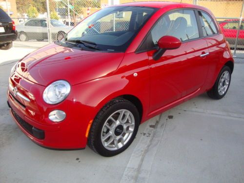 2012 fiat 500 pop 5 speed 19000 miles  factory warranty