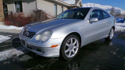 2002 mercedes-benz c230 kompressor coupe 2-door 2.3l