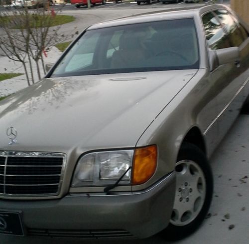 1992 mercedes-benz 400se 4.2l garage kept heated seats rear shade sunroof