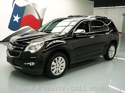 2011 chevy equinox ltz leather sunroof nav rear cam 23k texas direct auto