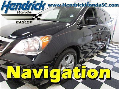 Touring honda odyssey touring low miles 4 dr van automatic gasoline 3.5l soh