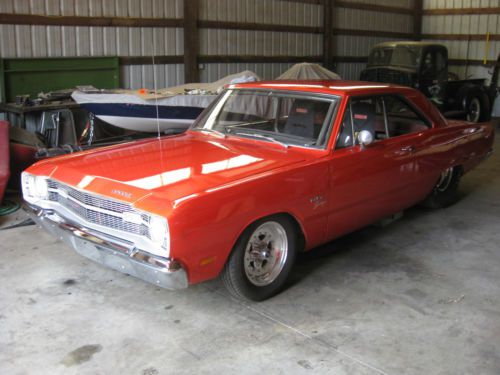 1969 dodge dart swinger pro street race car rolling chassis