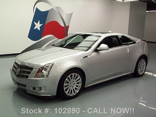 2011 cadillac cts4 premium awd sunroof nav rear cam 23k texas direct auto