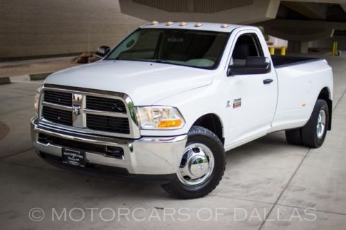 2012 dodge ram 3500 single cab diesel sat radio one owner cloth i6