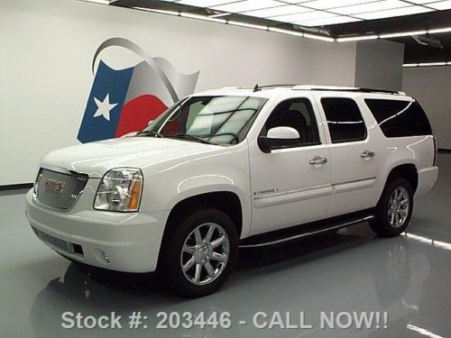 2007 gmc yukon xl denali awd 7pass sunroof dvd 20&#039;s 40k texas direct auto