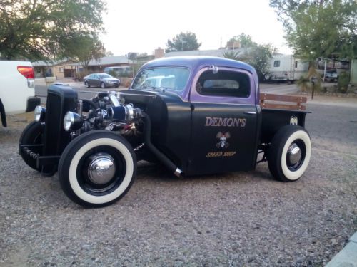 Find new 1949 FORD SHOP TRUCK RAT ROD HOT ROD TWIN TURBO in Tucson ...