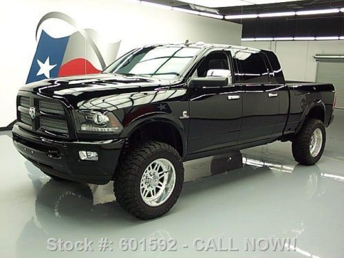 2013 dodge ram 2500 longhorn mega 4x4 lifted diesel 11k texas direct auto