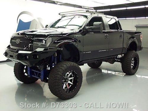 2011 ford f150 fx4 crew 4x4 lift 5.0l rear cam 22&#039;s 42k texas direct auto