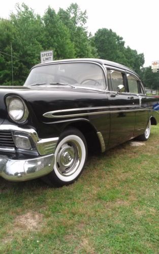 1956 chevy chevrolet 1955 1957 4 door black 1 owner
