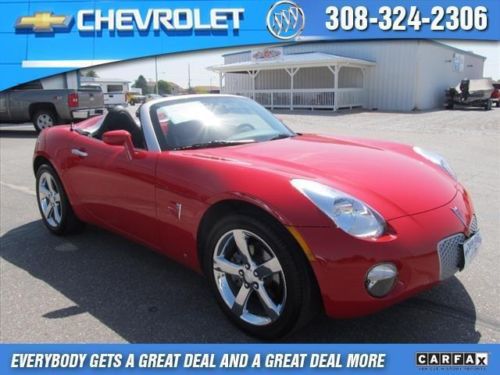 2007 pontiac solstice base convertible 2-door 2.4l