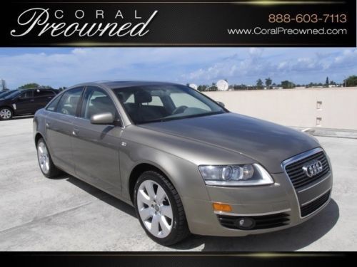 07 a 6 premium loaded florida navigation sunroof fwd low miles auto 2006 2008 09