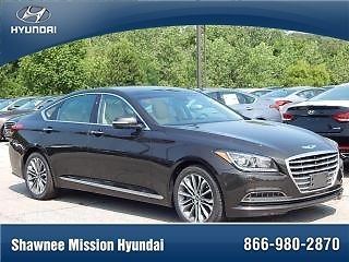 2015 hyundai genesis 4 door sedan 3.8 v6 all wheel drive/rear shades/alloys