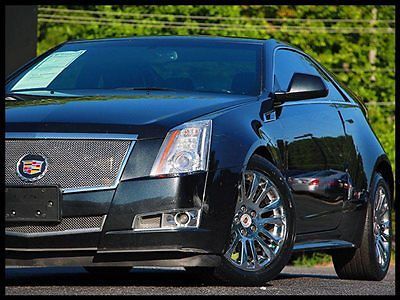 2011 cadillac cts coupe performance premium pkg lthr low reserve