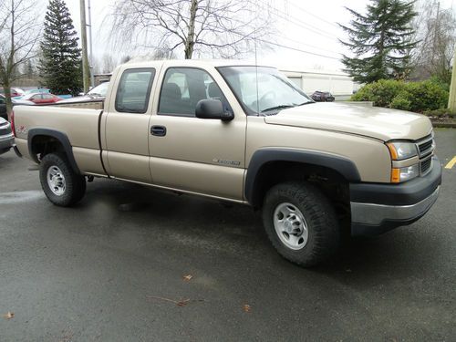 2006 chevrolet silverado 2500hd ls ext. cab 4wd- bad transmission