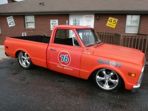 1972 chevrolet c10 rat rod cruiser bagged rust free chevy 350!