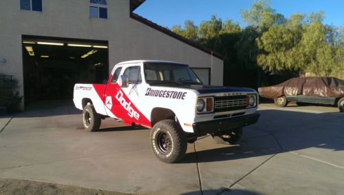 1978 dodge w150 cab plus 4x4 360 4bbl 4wd offroad baja 1000 rod hall truck