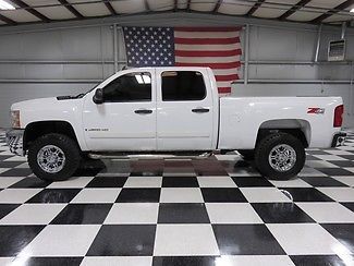 Crew cab duramax diesel allison warranty financing low miles new tires chrome