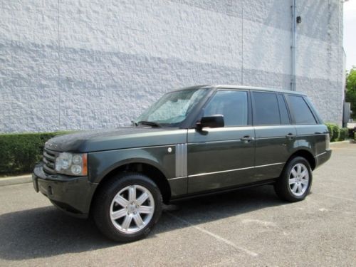 06 range rover hse navigation back up camera low miles