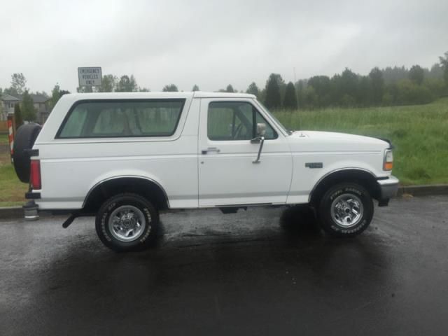 Ford bronco 1995 ford bronco 4x4