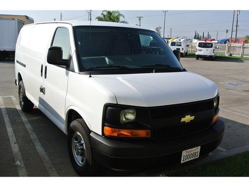 Chevy cargo van 3500 1ton utility plumber locksmith contractor 2500 1500 3/4