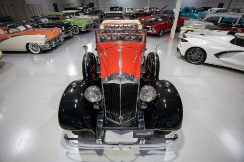 1934 packard eight convertible sedan