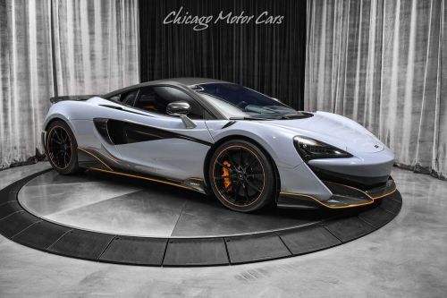 2019 mclaren 600lt coupe huge msrp! mso ceramic gray! mso clubsport p