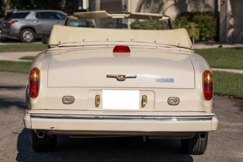 1982 rolls-royce corniche convertible