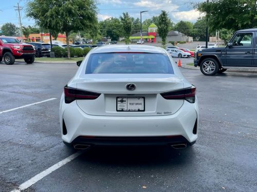 2023 lexus rc f sport power sunroof w/navigation system