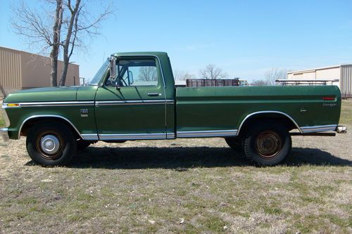 1974 ford f250 ranger camper special 460 engine no reserve