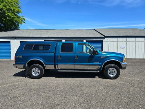 2000 ford f-250 lariat crew cab 4x4 short bed 7.3 diesel low miles