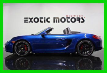 2013 porsche boxster s, aqua blue/black, pdk, only 1150 miles ! msrp: $79,955