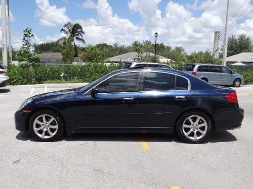 2006 infiniti g35 infiniti g35 sedan 2006 auto low miles