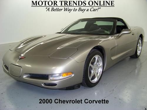 Coupe targa hud auto magnaflow exhaust bose 2000 chevy corvette 47k houston