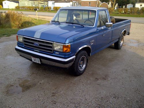 1989 ford f-150 xl standard cab pickup 2-door 4.9l