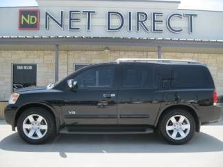 08 htd leather sunroof rear dvd side steps warranty net direct auto sales texas