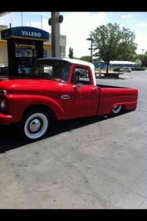 1965 ford bagged, big block 390ci,air ride, hot rat rod custom pickup truck!