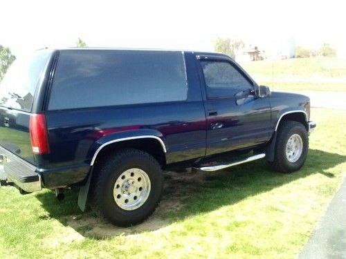 1994 chevrolet blazer silverado sport utility 2-door 5.7l