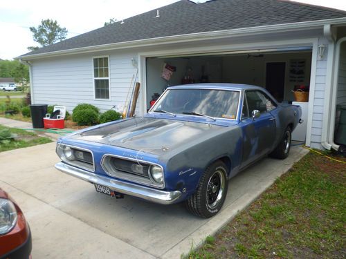 1968 plymouth barracuda base 3.7l