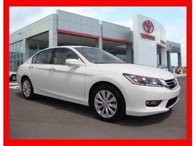 13 ex-l v6 3.5l backup camera leather seats moon roof premium sound warranty toc