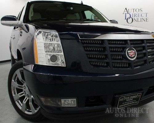 We finance 08 escalade esv awd nav 3rd row dual dvd sunroof cd changer