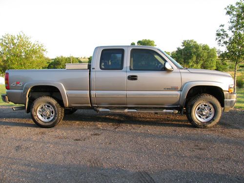 2002 chevy silverado 2500 hd duramax diesel 4x4 - one owner