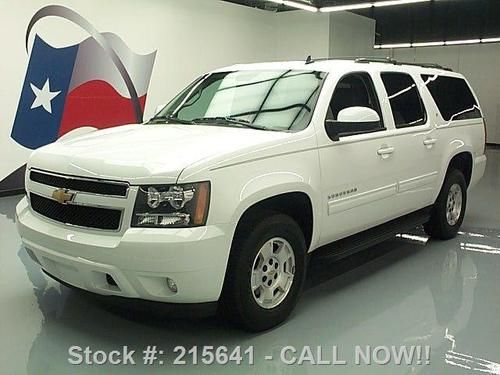 2013 chevy suburban lt sunroof nav dvd rear cam 12k mi! texas direct auto