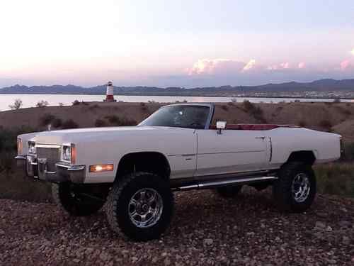 1971 cadillac eldorado base convertible 2-door 8.2l