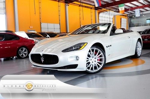 12 maserati granturismo convertible 1k 1-owner bose heat-sts nav pdc