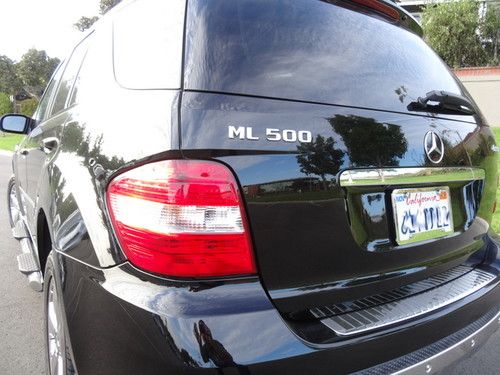 2007 mercedes-benz ml500 base sport utility 4-door 5.0l