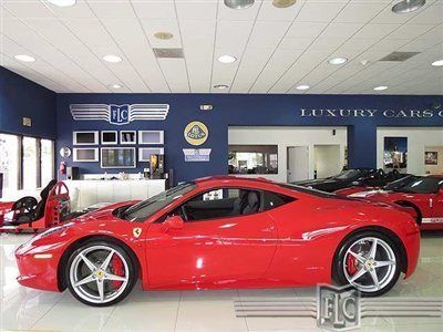 2010 ferrari 458 coupe ! stunning inside and out !